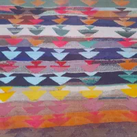 گلیم دست بافت قدیمی