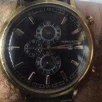 پنج عددساعت قدیمی دارای طلا