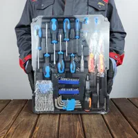 جعبه بکس و ابزار ۱۸۷ پارچه چمدانی اینتیمکس|ابزارآلات|تهران, حسن‌آباد|دیوار