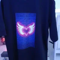 تنها چاپ DTF فلورسنت شب نمادر ایران متفاوت بدرخش