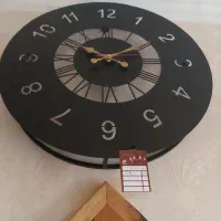 ساعت مدرن فلز رنگ کوره‌ای قطر۶۰