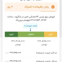 فروش پژو پارس 84مشکی تمیز سلامت در لنگرود هستم|خودرو سواری و وانت|لنگرود, |دیوار