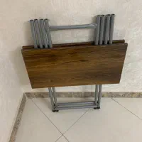 میز چوبی تاشو|مبلمان خانگی و میز عسلی|رشت, کوی مهر|دیوار