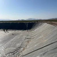 لایه استخر کشاورزی پلی اتیلنی