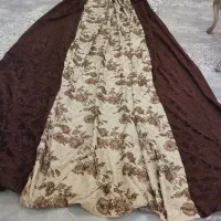 پرده ۹ متری با دوخت ۳ متربا ۲ عدد والان|پرده، رانر، رومیزی|تهران, بلورسازی|دیوار