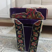 جا دستمال کاغذی و سطل زباله
