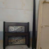 تختخواب تک نفره بیضا|تخت و سرویس خواب|بیضا, |دیوار