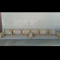 نشیمن عربی و بالشت|مبلمان خانگی و میز عسلی|بوشهر, |دیوار