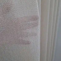 پرده حریر مینیمال - کرم نسکافه ای - عرض دو متر|پرده، رانر، رومیزی|تهران, بهارستان|دیوار