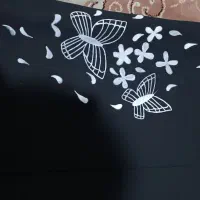 دامن کلوش مشکی سایز (۴۰تا۴۲)