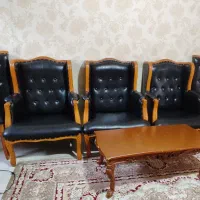 ست کامل میز صندلی اداری و معاوضه با موتور