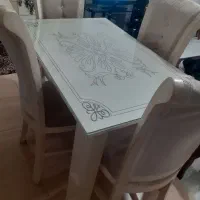 میز ناهارخوری ۴ نفره|میز و صندلی غذاخوری|اردبیل, |دیوار