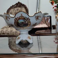 یک جفت گلدان ویک کشکول|صنایع دستی و سایر لوازم تزئینی|اصفهان, کوی امیریه|دیوار