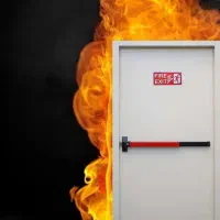 درب ضد حریق استاندارد