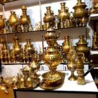 zgسماور miسازی برنجی مسی گازی سماور ذغالی زغالی|کلکسیون اشیاء عتیقه|اصفهان, دستگرده|دیوار