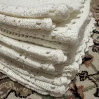 ۱۴ عدد دستمال بافتنی با کاموا