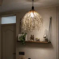 لوستر حصیری رافیا