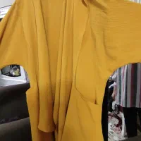 مانتو جلو باز خردلی نو|لباس|کاشان, زیدی|دیوار