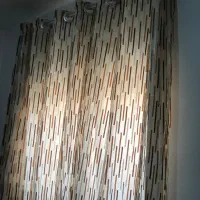 پرده پانج حریر ب همراه آستری