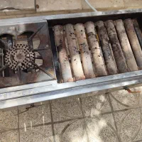 کباب پز نووین منقل کبابی ۸ شعله با پلو پز|اجاق گاز و لوازم برقی پخت‌وپز|ری, دولت‌آباد|دیوار