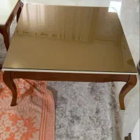 جلو مبلی و میز عسلی چوبی