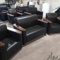 مبل نیم ست خلبانی/میز مدیریت/صندلی|دفتر کار|کرج, عظیمیه|دیوار