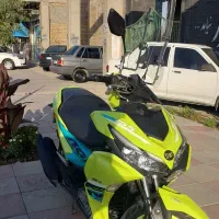 موتور آیروکس 402 سبز شهریار/نسیم شهر/نعمت آباد|موتورسیکلت|شهریار, دهشاد بالا|دیوار