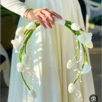 دسته گل عروس|گل مصنوعی|قم, باجک یک|دیوار