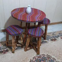 سنتی غذاخوری چوبی ناهارخوری جدید ۲نفره