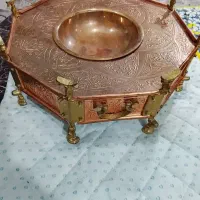 منقل هشت ضلعی مسی