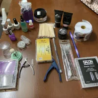 وسایل کاشت ناخن در حد نو|آرایشی، بهداشتی، درمانی|شاهین‌شهر, عطار|دیوار