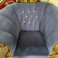مبل نیمه سلطنتی آبی|مبلمان خانگی و میز عسلی|شهریار, رزکان|دیوار