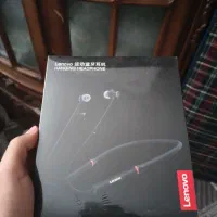 هنزفری دورگردنی لنوو نو  باس قوی باتری با دوام