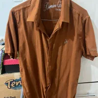 دو عدد پیراهن مردانه آستین کوتاه سایز لارج