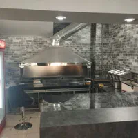 منقل ذغالی با هود و دمنده .تخته کار|اجاق گاز و لوازم برقی پخت‌وپز|اصفهان, مولوی|دیوار
