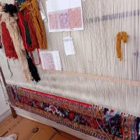 فرش نیم کاره بفروش می رسد باتشکر|فرش|اردبیل, |دیوار