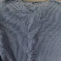 جلیقه بافت و شلوار جین