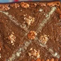 حلوای سین مغز دار. بسیار مقوی و گرم