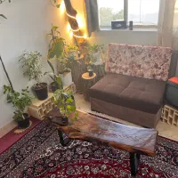 میز روستیک|مبلمان خانگی و میز عسلی|گلپایگان, |دیوار