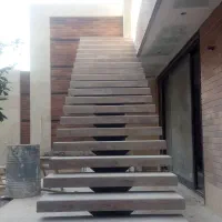 نصب پله گرد همراه با نصب سنگ|خدمات پیشه و مهارت|یزد, |دیوار