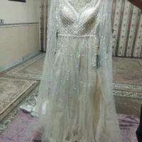 پیراهن زنانه برای مراسم عقد نو و دست نخورده