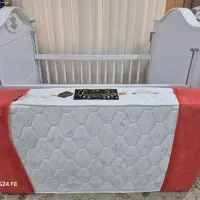 تخت نوزادی همراه با تشک|تخت و صندلی بچه|بندر کنگان, |دیوار