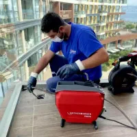 لوله باز کنی وچاه باز کنی فنرزنی بدون کثیفی وتمیز