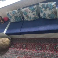 مبل 3 نفره با میزش