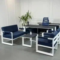 مبلمان اداری فلزی میز و صندلی متنوع
