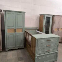 سیسمونی نینی های شما) سرویس چوب خواب وکمد