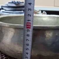 تشت سفید مس|ظروف سرو و پذیرایی|تهران, هاشم‌آباد|دیوار