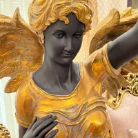 مجسمه فرشته|مجسمه، تندیس، ماکت|پاکدشت, پاکدشت (مامازند)|دیوار