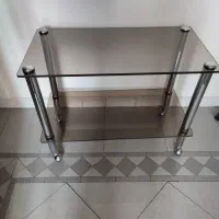 میز جلو مبلی شیشه‌ای مدرن 100×50|مبلمان خانگی و میز عسلی|تهران,  امام زاده قاسم (نیاوران)|دیوار