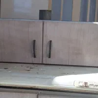 کابینت فلزی|آب‌چکان و نظم‌دهنده ظروف|قم, امامزاده ابراهیم|دیوار